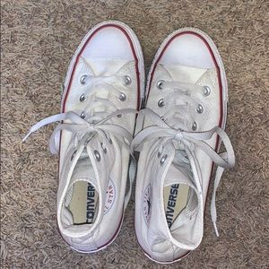 white high top converse!